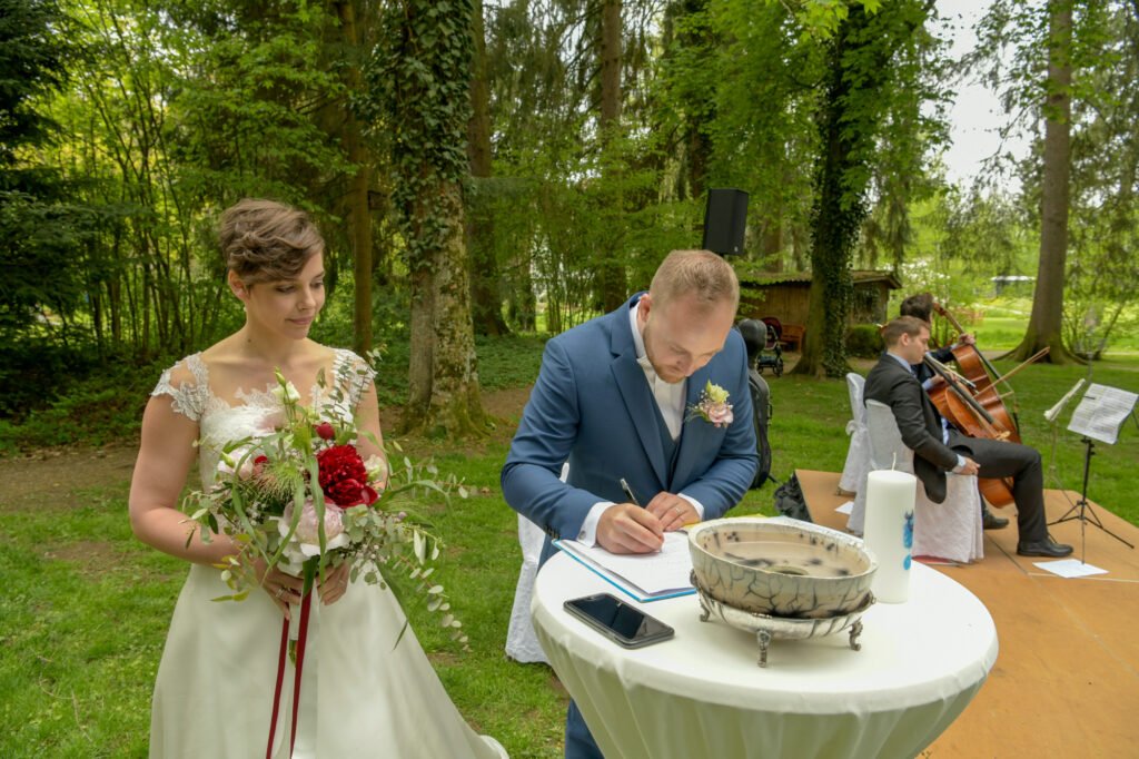 Hochzeit Bettina und Miro Trauung